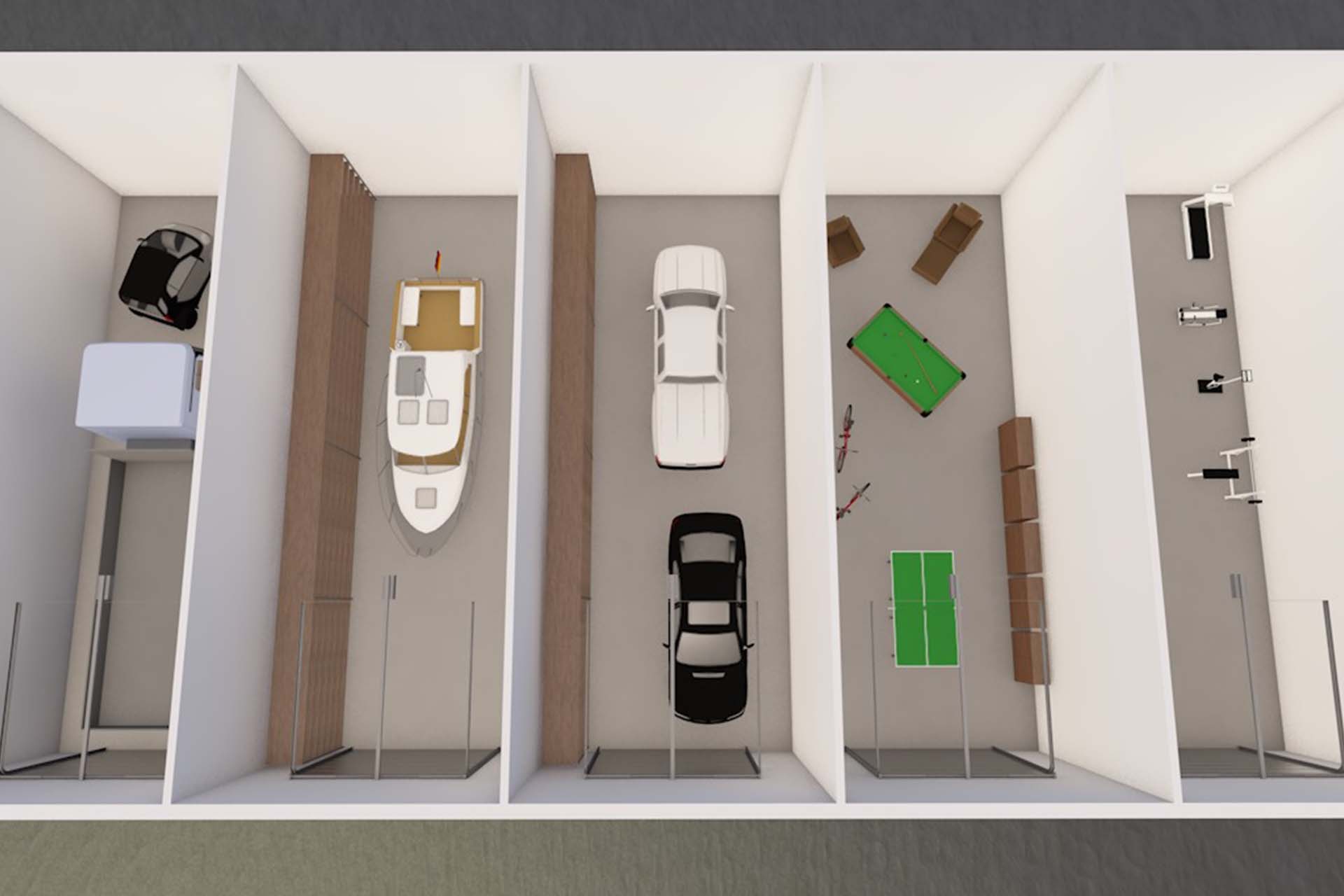 Ludwigsfelde Halle und Garage